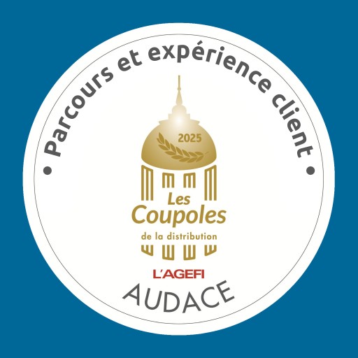 label Coupoles de l'audace transaprence 2025